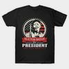 Мужская черная футболка с принтом Clayton Bigsby For President Печать методом термопереноса без вырезки Хлопковая футболка