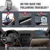 Накладка на приборную панель Накладка на панель Коврик Ковер Подходит для Ford Fusion 2006 2007 2008 2009 (черный)