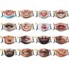 Facial Expression Funny Printed Mask Personality Party Cosplay Mask  Cycling
