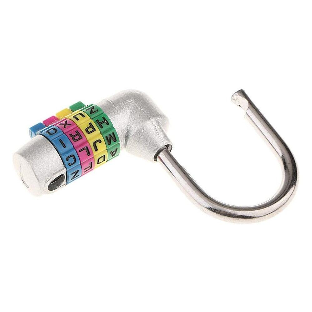 Безопасность 4-значный кодовый навесной замок Безопасно Код Путешествия Пароль Замок Ящик для инструментов