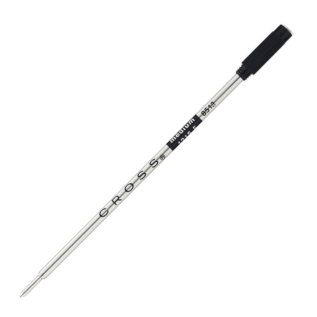 Cross Ballpoint Pen, Oil-Based Ink Refill, Medium Point (M), Model 8513, Black, Genuine Imported Product