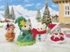 Sylvanian Families Сезонный рождественский сертификат ST Mark для детей от 3 лет и старше Игрушечный кукольный домик Sylvanian Families EPOCH [Счастливые друзья] SE-208