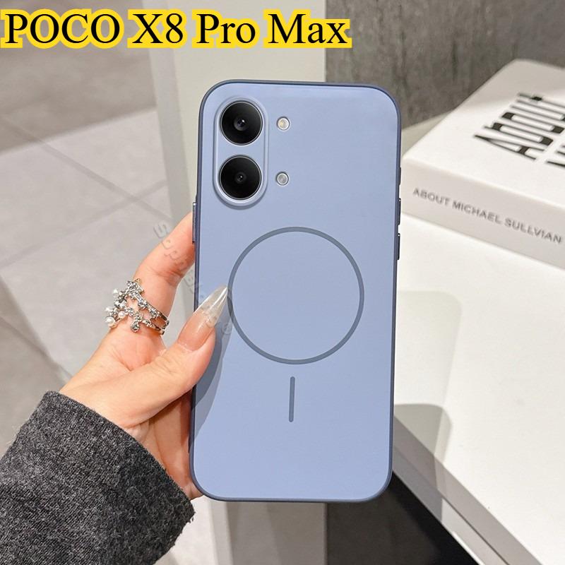 Чехол для POCO X8 Pro/X8 Pro Max Простой ПК Мягкий Силикон Устойчивый к Отпечаткам Пальцев Ударопрочный Чехол Для POCO X8 Pro/X8 Pro Max Funda