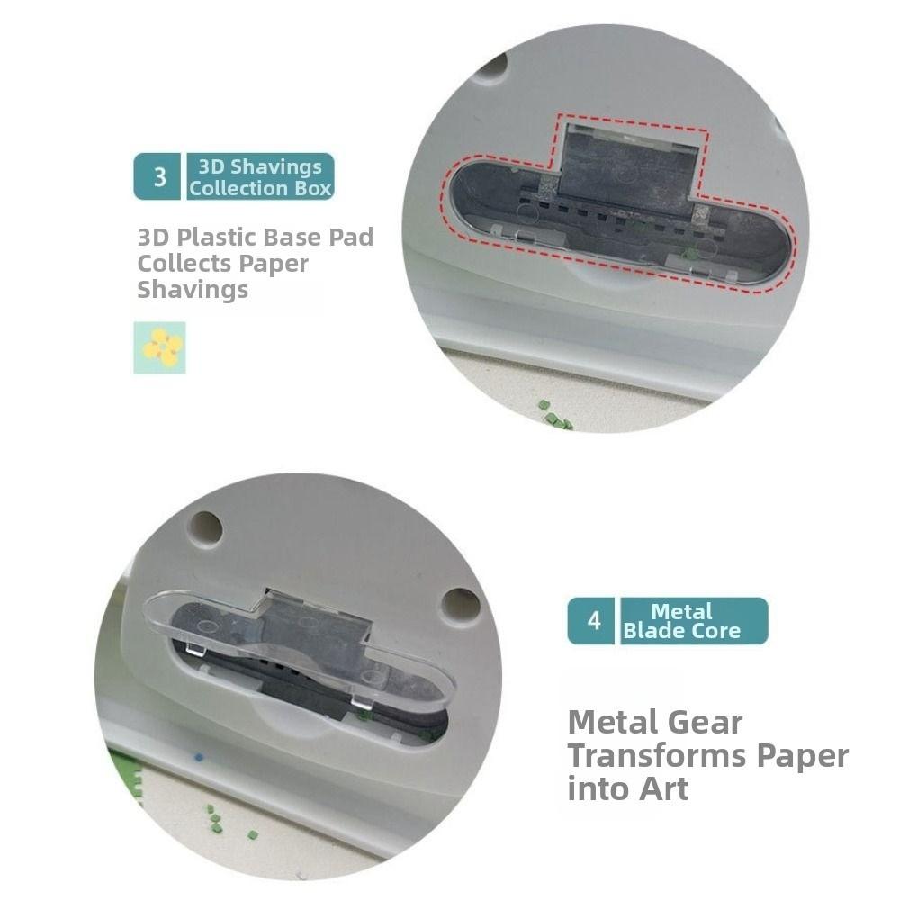 DIY Stamp Border Punch Labor Saving Stamp Shape Hole Punch Toothed Puncher Embosser Craft