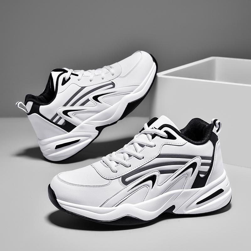 Мужская спортивная обувь, модные высококачественные дышащие кроссовки для бега на открытом воздухе 2024 года, новые роскошные дизайнерские кожаные повседневные плоские мужские кроссовки