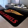 Hell Angels Винтажный Коврик для Двери Мотоцикл Нескользящие Коврики для Ванной Туалета Ковер в Спальню Нордический Домашний Декор