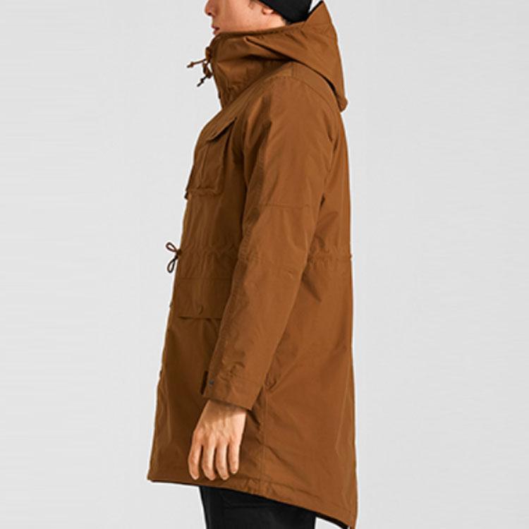 THE NORTH FACE Urban Exploration Waterproof, Windproof, Breathable, Water Repellent Windbreaker Jacket Men's Brown NF0A5B1A-0M2