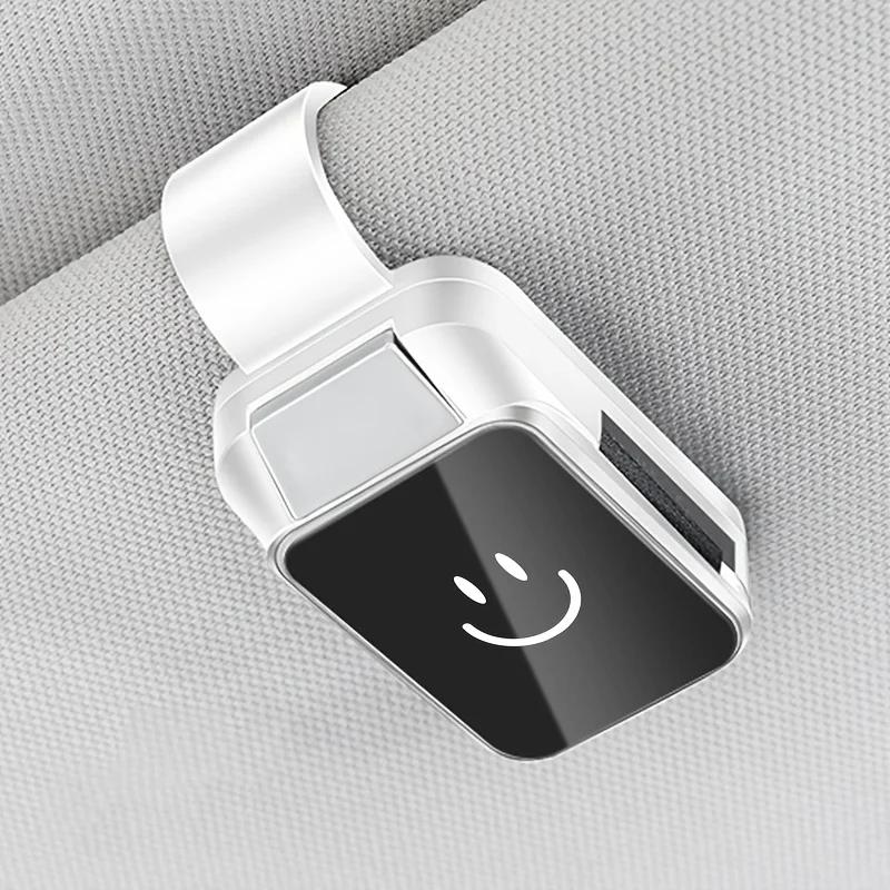 Car Visor Sunglasses Holder Multi-Function Eyewear Storage Clip Universal For Car Glasses Card Ticket Organizer Holder