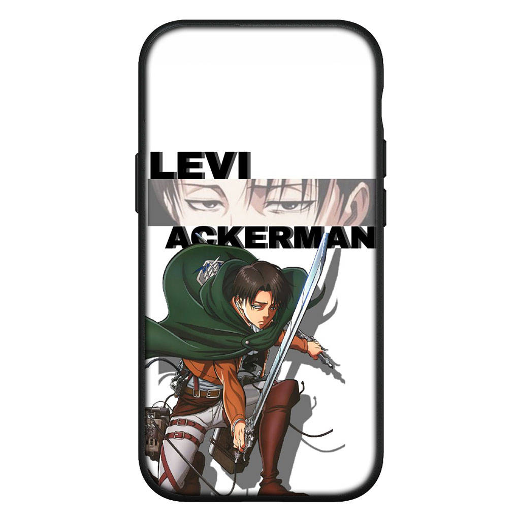 Для iPhone 16 15 Xiaomi Redmi Note 14 13 12 11 Pro Max X 8 16e Samsung Galaxy S25 S24 S23 Moto OPPO Huawei Levi Eren Jaeger Атака титанов чехол для телефона