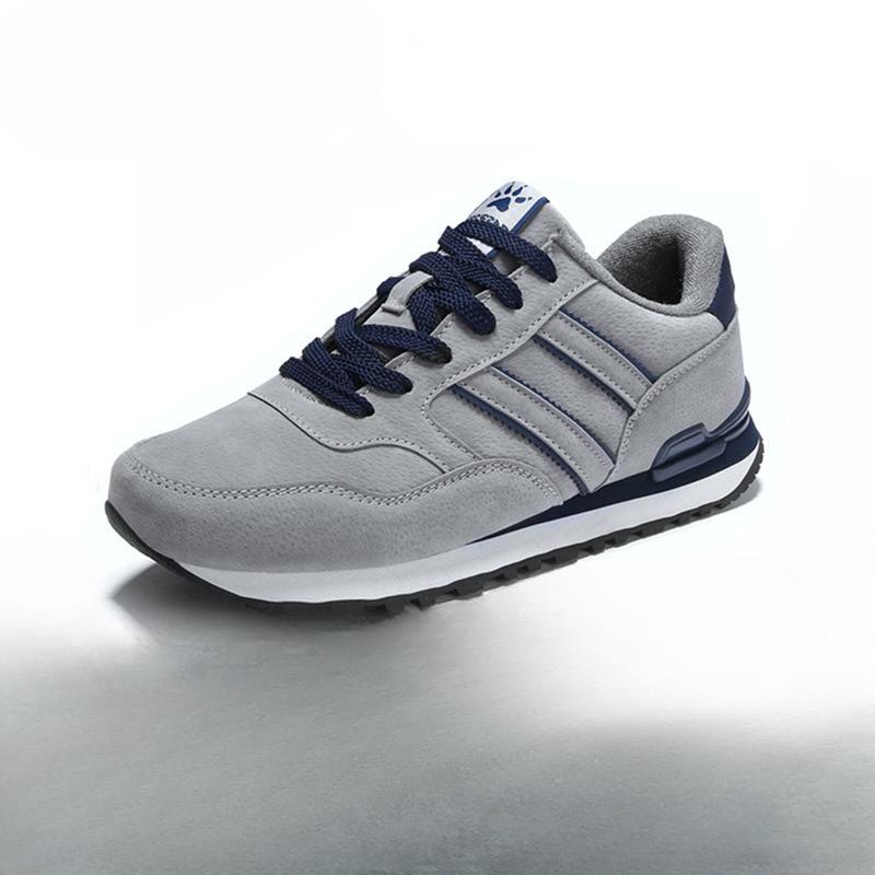 Брендовые мужские кроссовки, легкие кроссовки для бега на открытом воздухе для мужчин, кожаные сетчатые дышащие спортивные туфли, высококачественные дышащие теннисные туфли