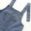 Arrival Children Clothes Baby Girls Boys Overalls Solid Brief Style Toddler Denim Overol Jumpsuits