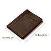 Leather Credit Card Case Ultra Thin Card Holder Protective Card Wallet with ID Window