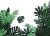 Tropical Leaves Aloha Hawaii Table Decoration