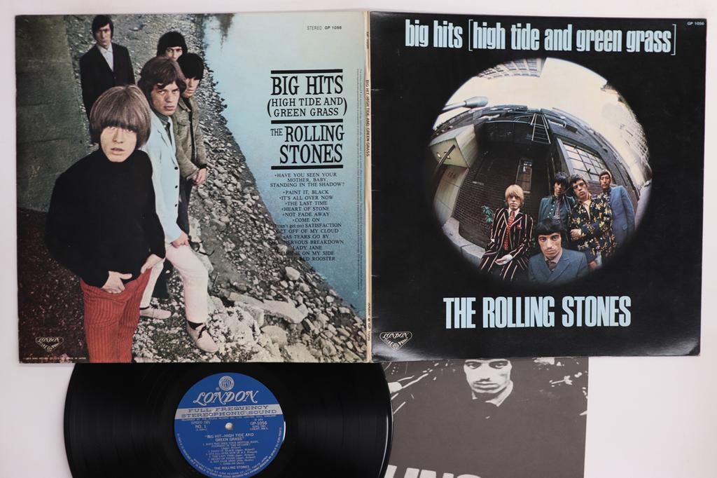Виниловая пластинка ROLLING STONES Большие хиты High Tide And Green Grass GP1056 LONDON 1976 Япония Рок Б/у