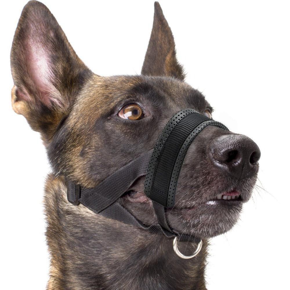 Anti Barking Anti-biting for Small Large Dogs Halter Leash Pet Mouth Mask Dog Muzzle Collar Muzzle