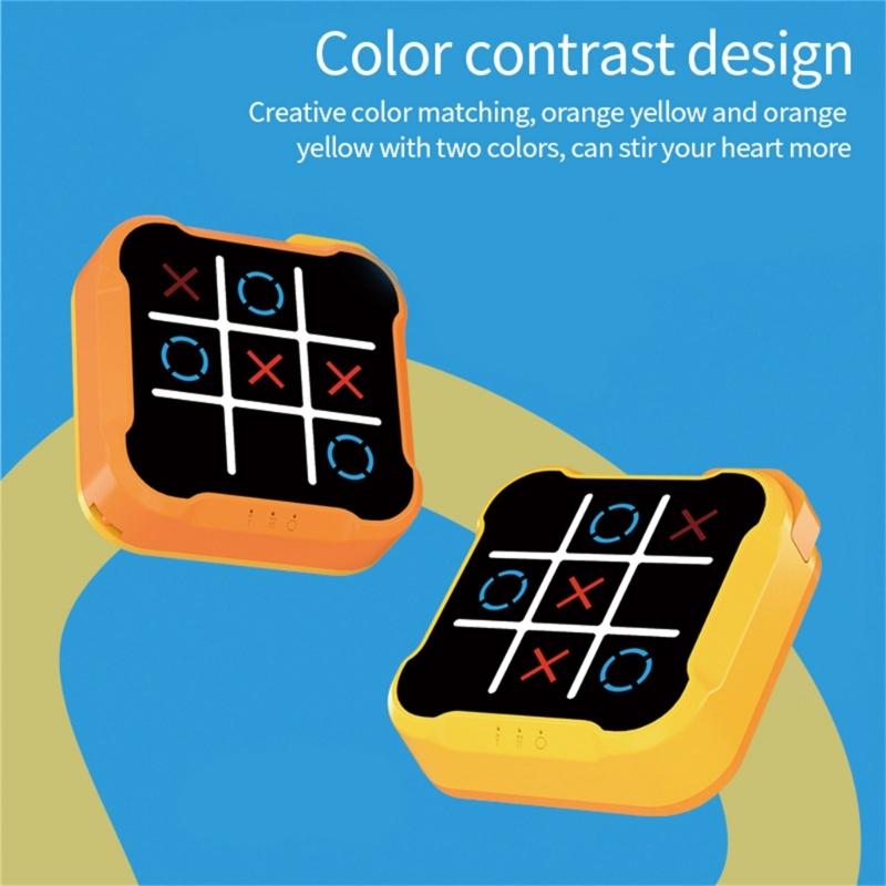 Портативная электрическая консоль-головоломка Электронные настольные игры Детская головоломка Электронная игрушка Обучающая игрушка Долговечная