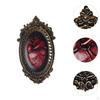 Heart Wall Sculpture Photo Frame Resin Art Craft Artwork Halloween Decoration Gothic Decor