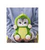 Mofu Monster Nyan Big Plush Official Cute Merchandise Toy, Approx. 25cm, (Green)