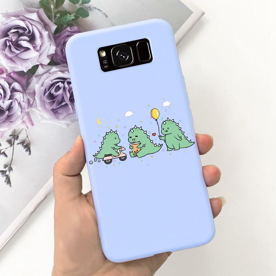 For Samsung Galaxy S8+ 6.2" Case Space Planet Cute Cat Soft Silicone Cover For Samsung S8+ S8 Plus S8 Bumper Phone Case Fundas