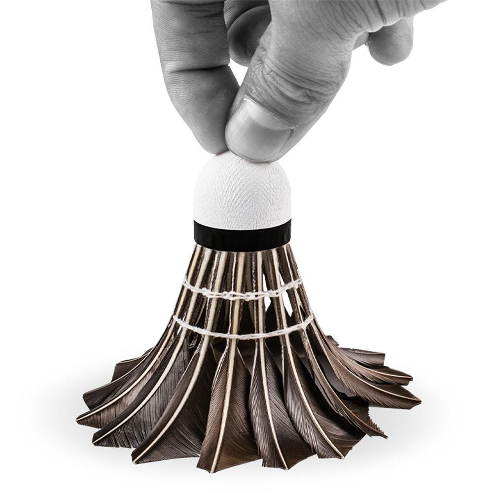 Badminton Ball Stable Training Durable Black Goose Feather Badminton Shuttlecock Professional