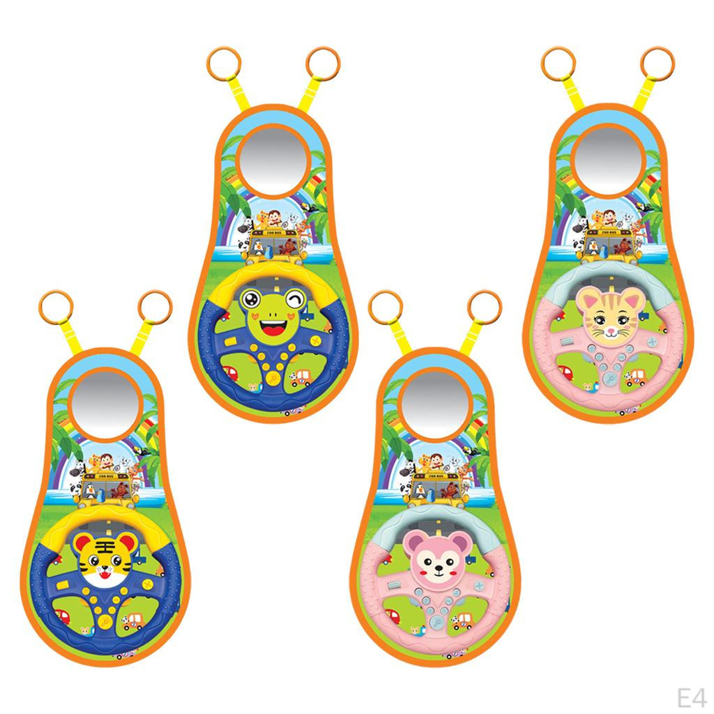Моторная игрушка для малышей Звук Интерактивная игра Руль