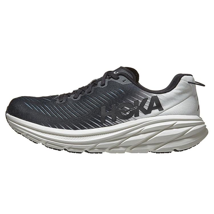 HOKA One One Rincon 3 Wide 'Черно-белый' Женский 1121371-BWHT