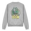 Doctor Doom Unisex Adult Retro Finger Pointing Weave Sweatshirt