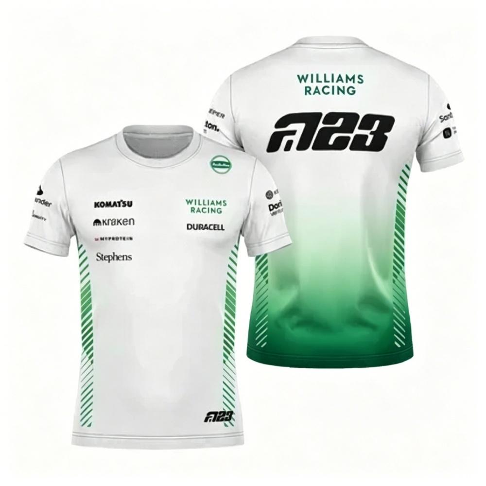 F1 Fan Series 3D Printed T-shirt Men's Casual Sports Round Neck Top Summer Outdoor Running Fitness Short Sleeved Clothing