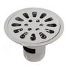 304 Stainless Steel Floor Drain 3.54 Inch Diameter Odor Resistant Drain Kit Shower Drain  Washroom
