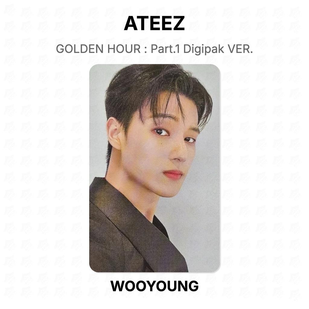 ATEEZ ЗОЛОТОЙ ЧАС : Часть 1 Digipak ВЕР. Официальная фотокарта