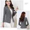 Женские пиджаки больших размеров, куртки для работы, офисный женский костюм, тонкий однобортный деловой женский пиджак, формальные пальто