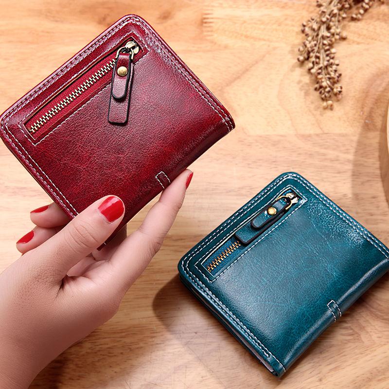 Mini Wallet Women Luxury Leather Wallets Coin Bag Hasp Short Wallet Small Woman Wallets Clutch Bag