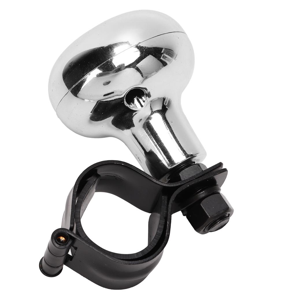 Steering Wheel Booster Silver Aid Knob Assistant Accessory Universal for Cars Boats
