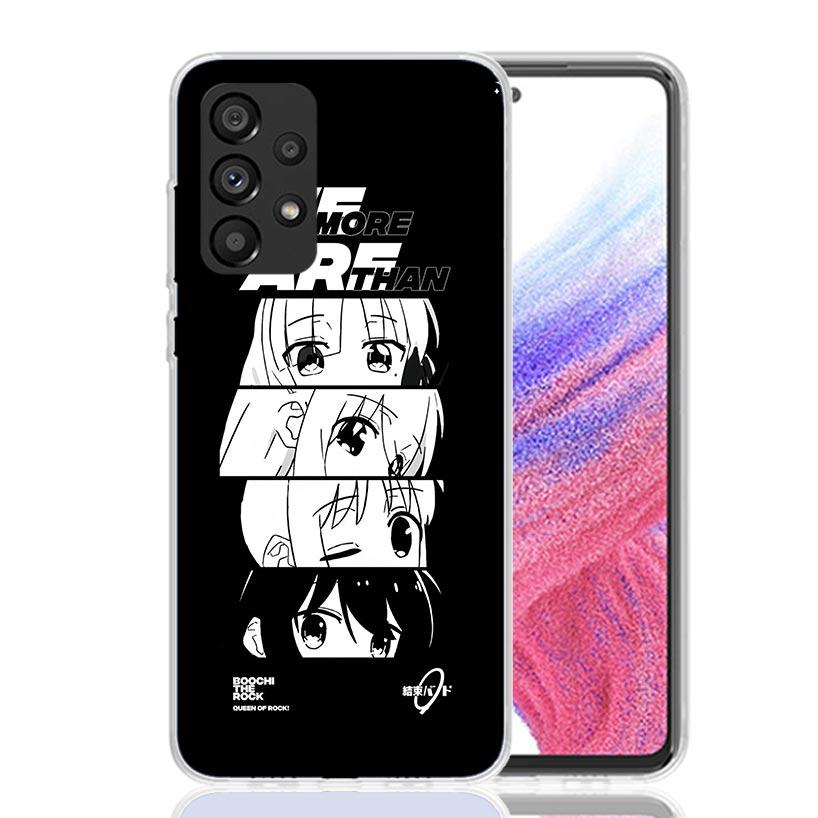 Аниме Милые Глаза Девушки Чехол для Телефона Для Samsung Galaxy A52 A32 A22 A12 A02S A50S A30S A51 A31 AA71 Note 20 Ultra 10 S10 Plus Galax
