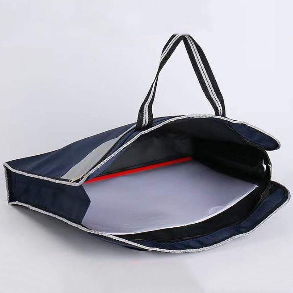 Сумка для документов из ткани Оксфорд, большая вместимость, деловой портфель формата А4, папка для хранения файлов в офисе