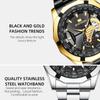 VA VA VOOM Men's Watches Top Brand Luxury Men Wrist Watch Luminous Quartz Watch Sports Waterproof Male Clock Fashion Watch Relogio Masculino With Box