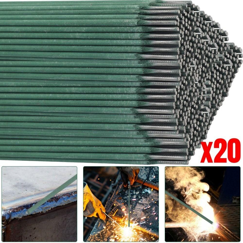 Color Steel Tiles Green Skin Welding Rod Low Melting Quick Welding Rod  for Galvanized Pipe Repair
