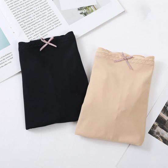 Женские защитные брюки, высокая эластичность, сплошной цвет, кружево, бесшовные, мягкие, дышащие, защита от воздействия, средняя талия, быстросохнущая нижняя юбка, сексуальная одежда для взрослых