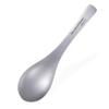 Boundless Voyage Titanium Titanium Matte Includes Storage Bag Spoon Ti1067T Spoon, Shallow, Cookware, Lightweight, Rust-Resistant, Shatter-Resistant,
