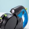 Один на два поводка для домашних животных, автоматический выдвижной поводок с USB-зарядкой и легким поводком для прогулок, уличный поводок для собак