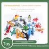 Marine Animal Toy Set - Penguins, Sharks, Whales, Starfish: Children's Simulation Models