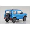Aoshima Bunka Kyozai (AOSHIMA) 1/32 The Snap Kit Series Suzuki Jimny Brisk Blue Metallic Pre-Colored Plastic Model Kit 08-C