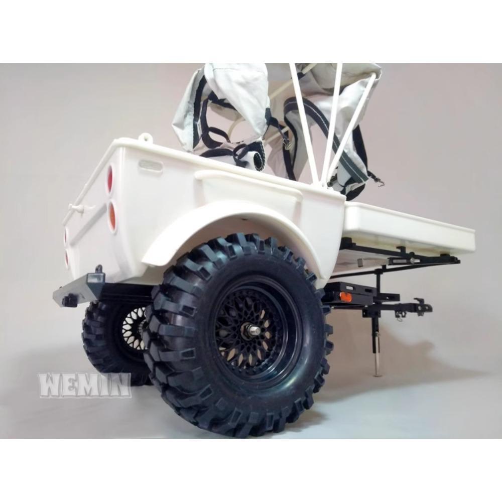 Прицеп-палатка с металлическим шасси для радиоуправляемого автомобиля Trx4 Scx10 1/10