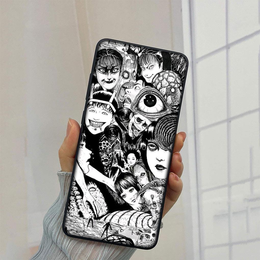Tomie Junji Ito Collections Cover Phone Case for Xiaomi Redmi Note 9 8 11 Pro 4G 5G 9S 11S 9A 9C NFC 9T 8A Funda Soft Casing
