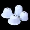 2 шт. Аксессуары для потолочного вентилятора Абажур Резиновая крышка Замены Отверстие 23 мм Белый цвет Легкая установка Широкая совместимость