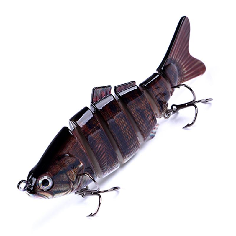 FTK 1 шт., 8,4 см-19 г, 6 секций, многосекционная приманка для мелкой рыбы, приманка для плавания, приманка для барракуды
