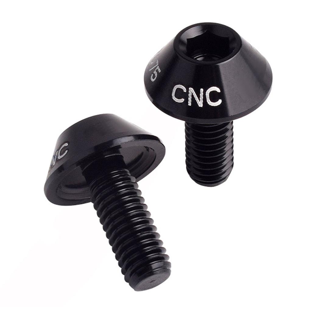 Винты для флягодержателя M5x12 Алюминиевый сплав Винты для держателя фляги для дорожных и горных велосипедов