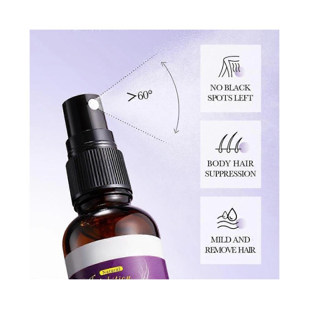 Hair Removal Cream+Hair Growth Inhibitor Spray + Strawberry Vanilla After Shave Oil women for Smooth Skin, Painless and Gentle Hair Removal Soothing &