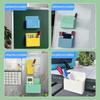Magnetic Dry Erases Marker Holders Magnetic Storage Box Pen Holders For Refrigerator Whiteboard Accessories
