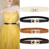 Elegant Women's Pu Elastic Waist Belt For Dresses Chic Fashion Accessory In Versatile Colors